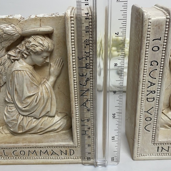 Renaissance Angel Religious Bookends - Picture 9 of 12